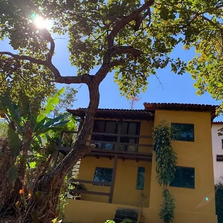 Casa Amarela Cipo Suites E Cipo Kombi Vip 600M Centro Serra Do Cipo Santana Do Riacho Exterior photo